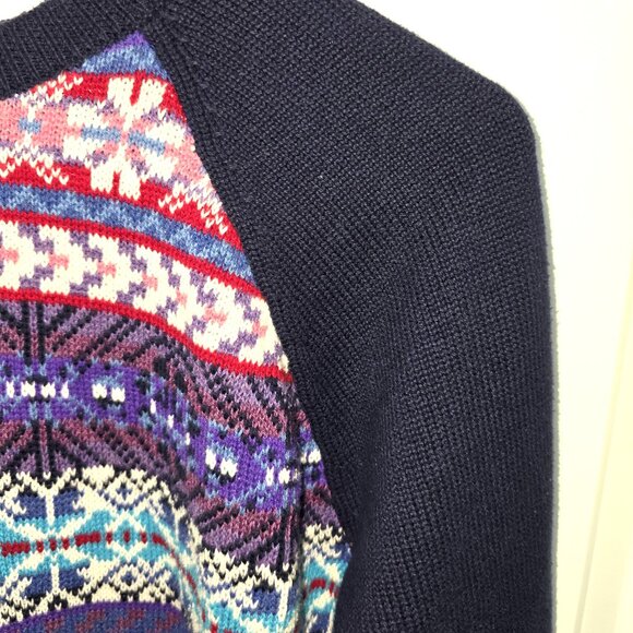 Chaps Sweater Fair Isle - Picture 3 of 5